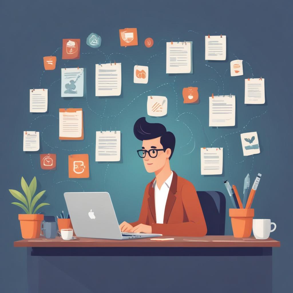 Professional blog post illustration 89