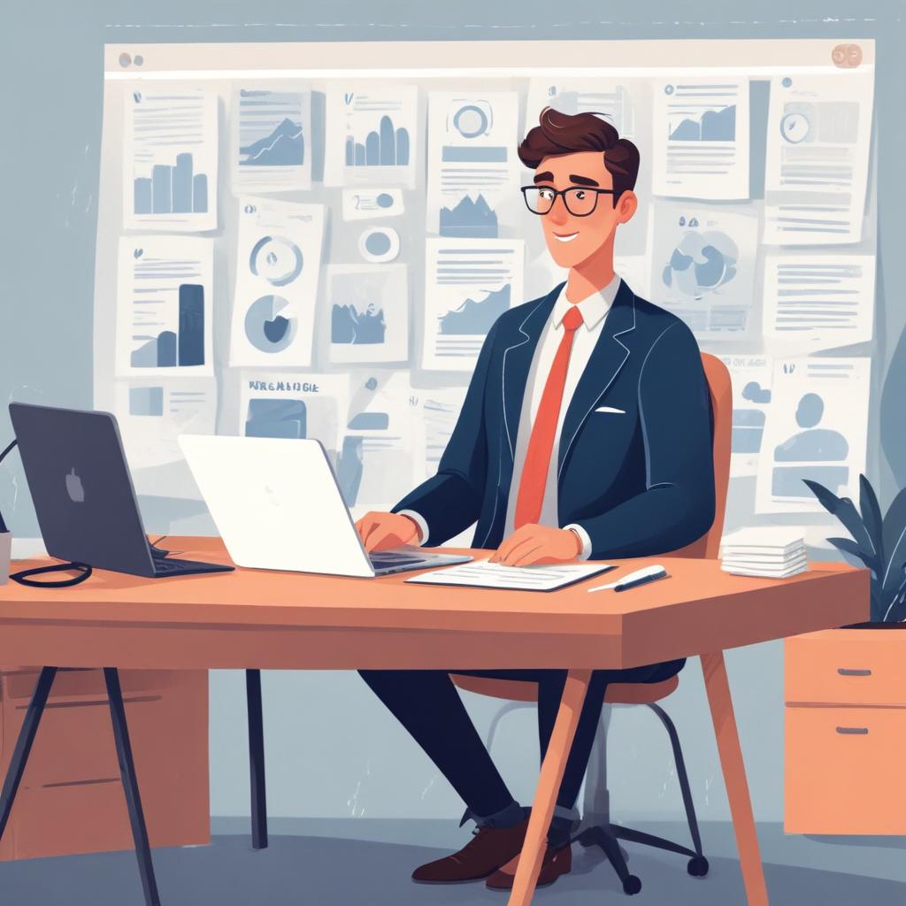 Professional blog post illustration 91