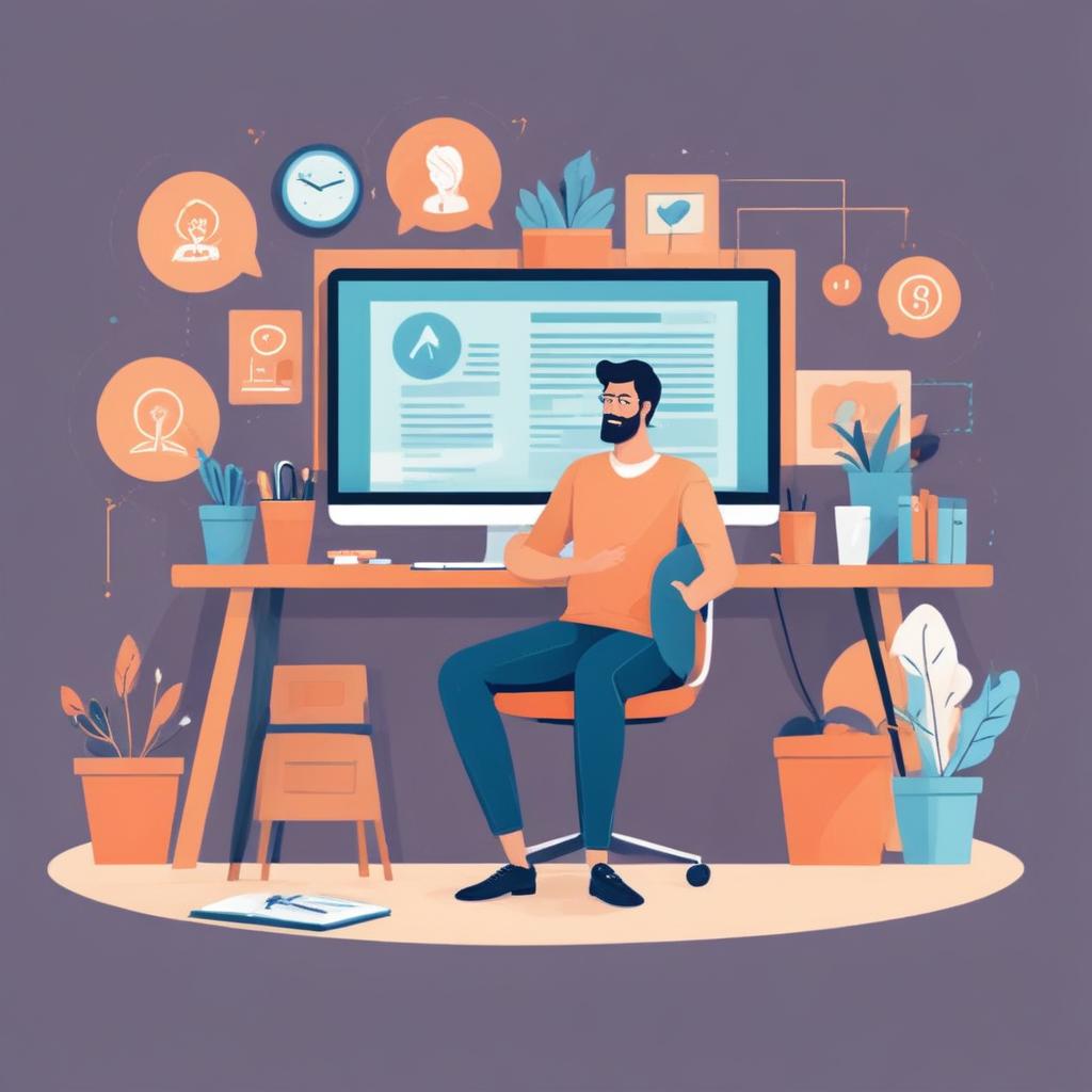 Professional blog post illustration 96