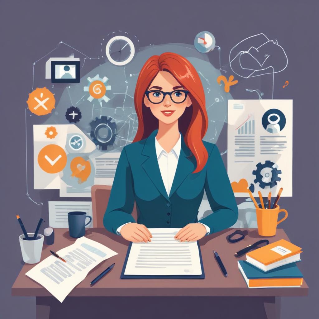 Professional blog post illustration 99